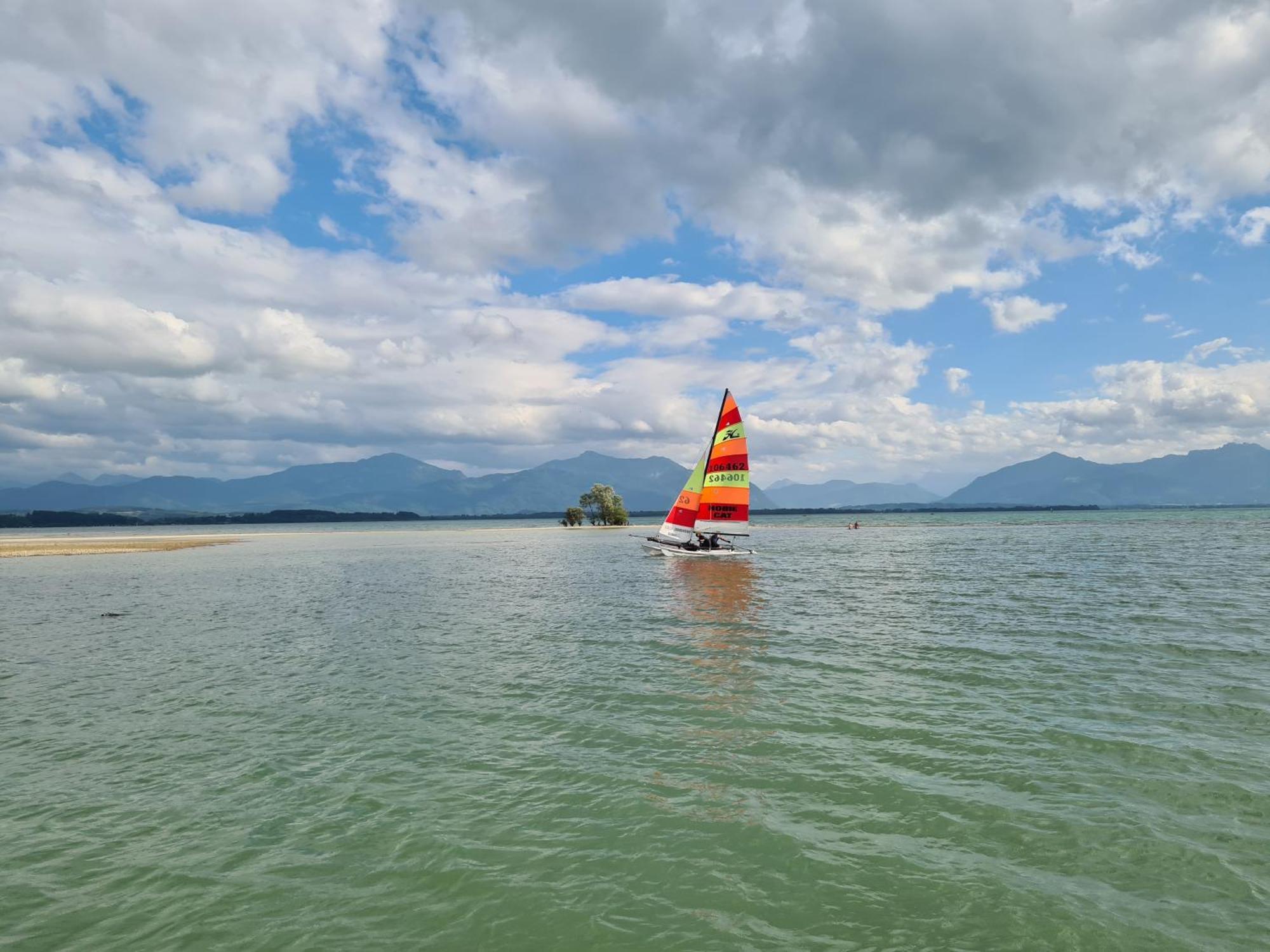 Vintage Studio Am Chiemsee Übersee Εξωτερικό φωτογραφία