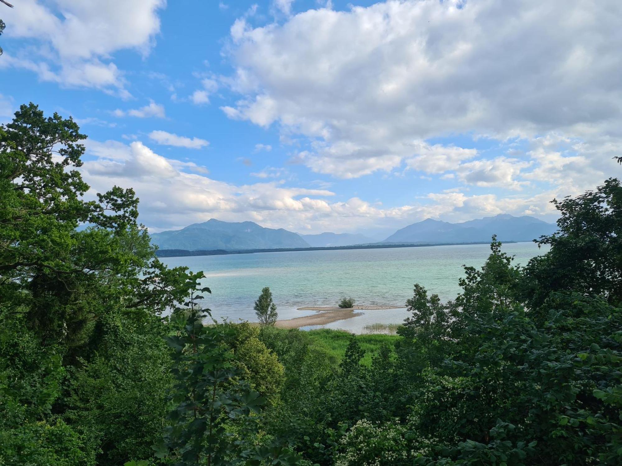 Vintage Studio Am Chiemsee Übersee Εξωτερικό φωτογραφία