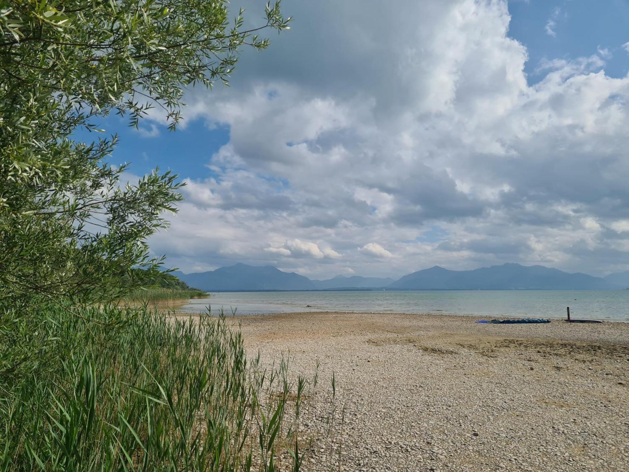 Vintage Studio Am Chiemsee Übersee Εξωτερικό φωτογραφία